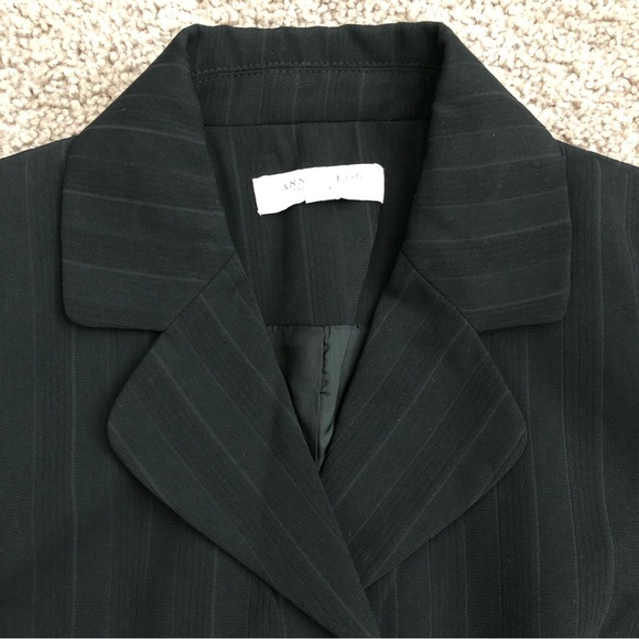 Ann Taylor Petite Black Blazer Suit Jacket Womens 6P - Picture 7 of 12